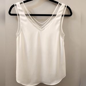 Babaton by Aritzia HOLBROOKE Blouse in size xxs, white